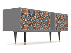 Mueble de TV - 170х69х48 cm - T1 - Fire Beetle, Cinza^ Móvel De Tv