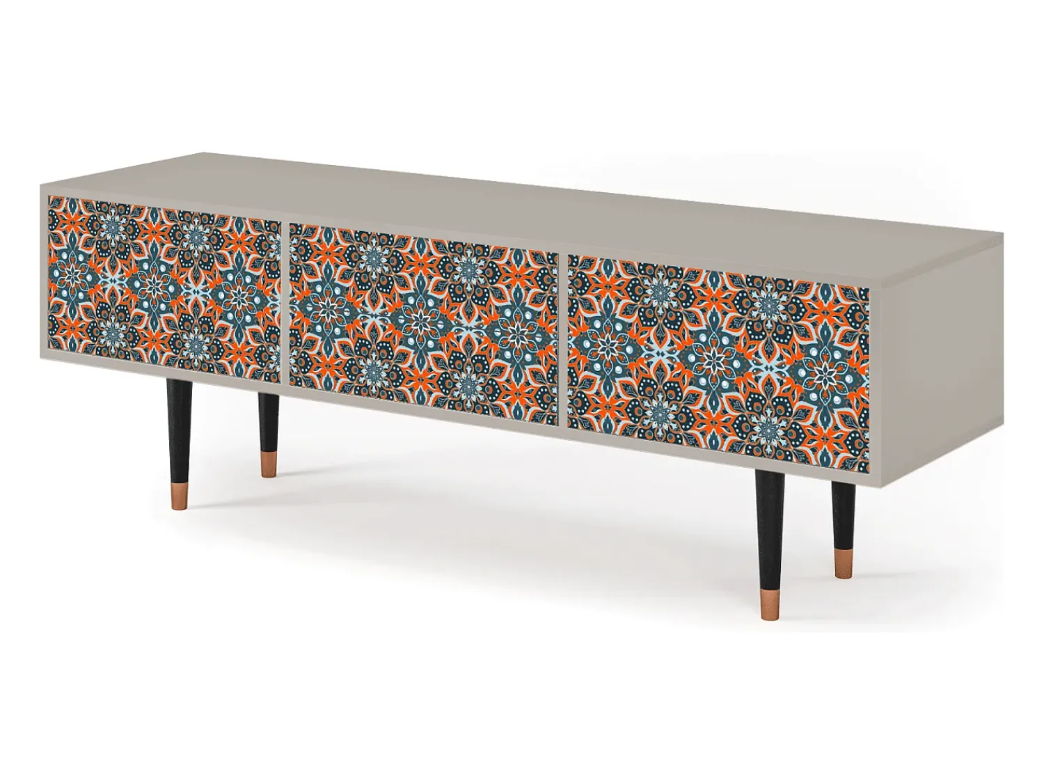 Móvel De Tv| Mueble de TV - 170х59х48 cm - T4 - Fire Beetle, Areia Bege