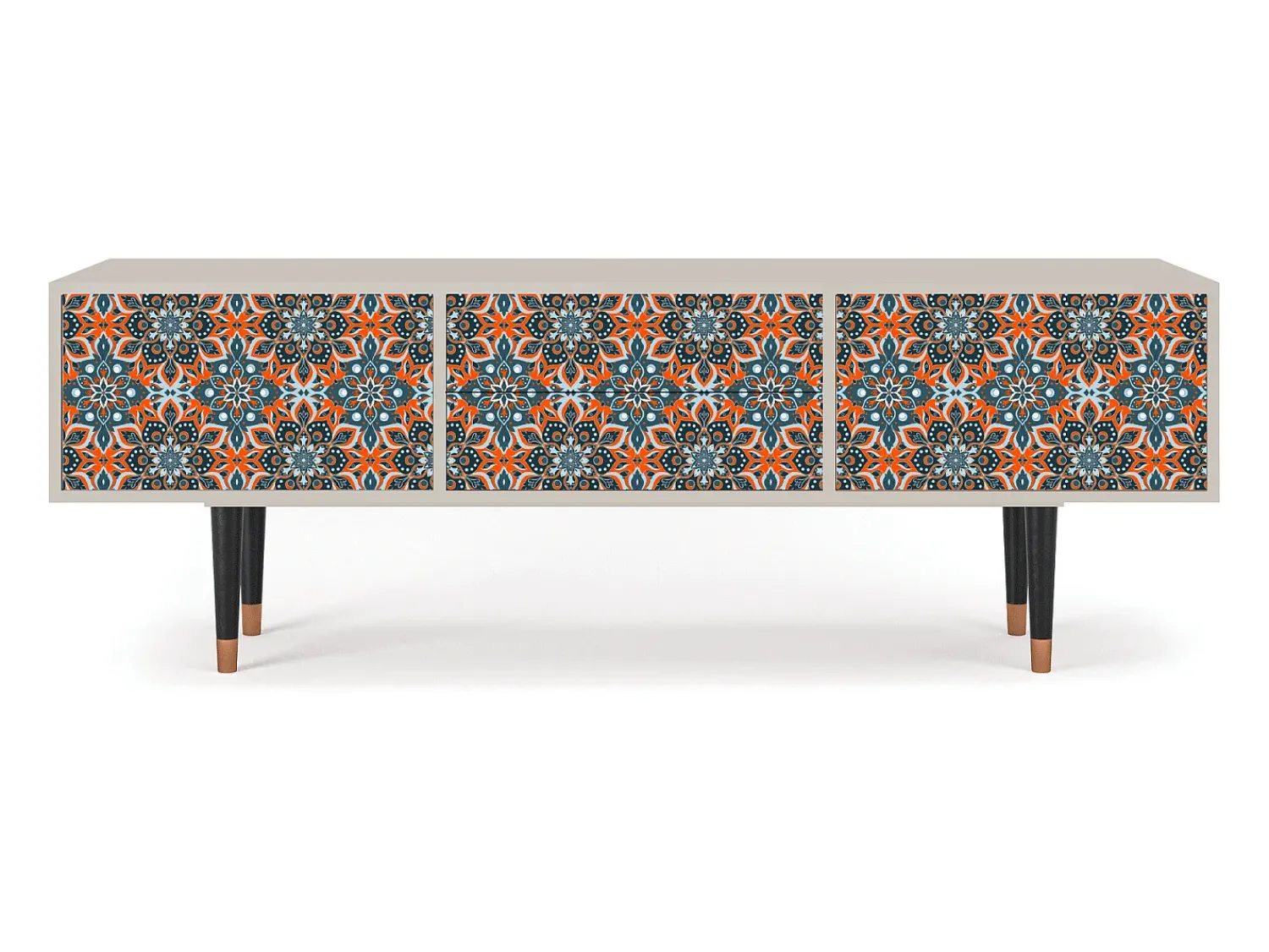 Móvel De Tv| Mueble de TV - 170х59х48 cm - T4 - Fire Beetle, Areia Bege
