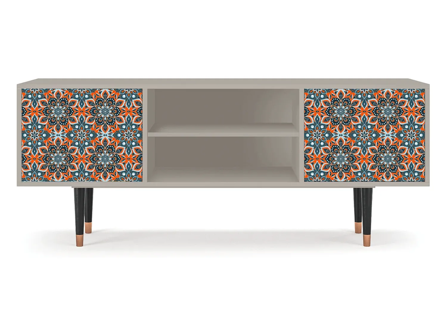 Hot Mueble de TV - 170х69х48 cm - T2 - Fire Beetle, Areia Bege