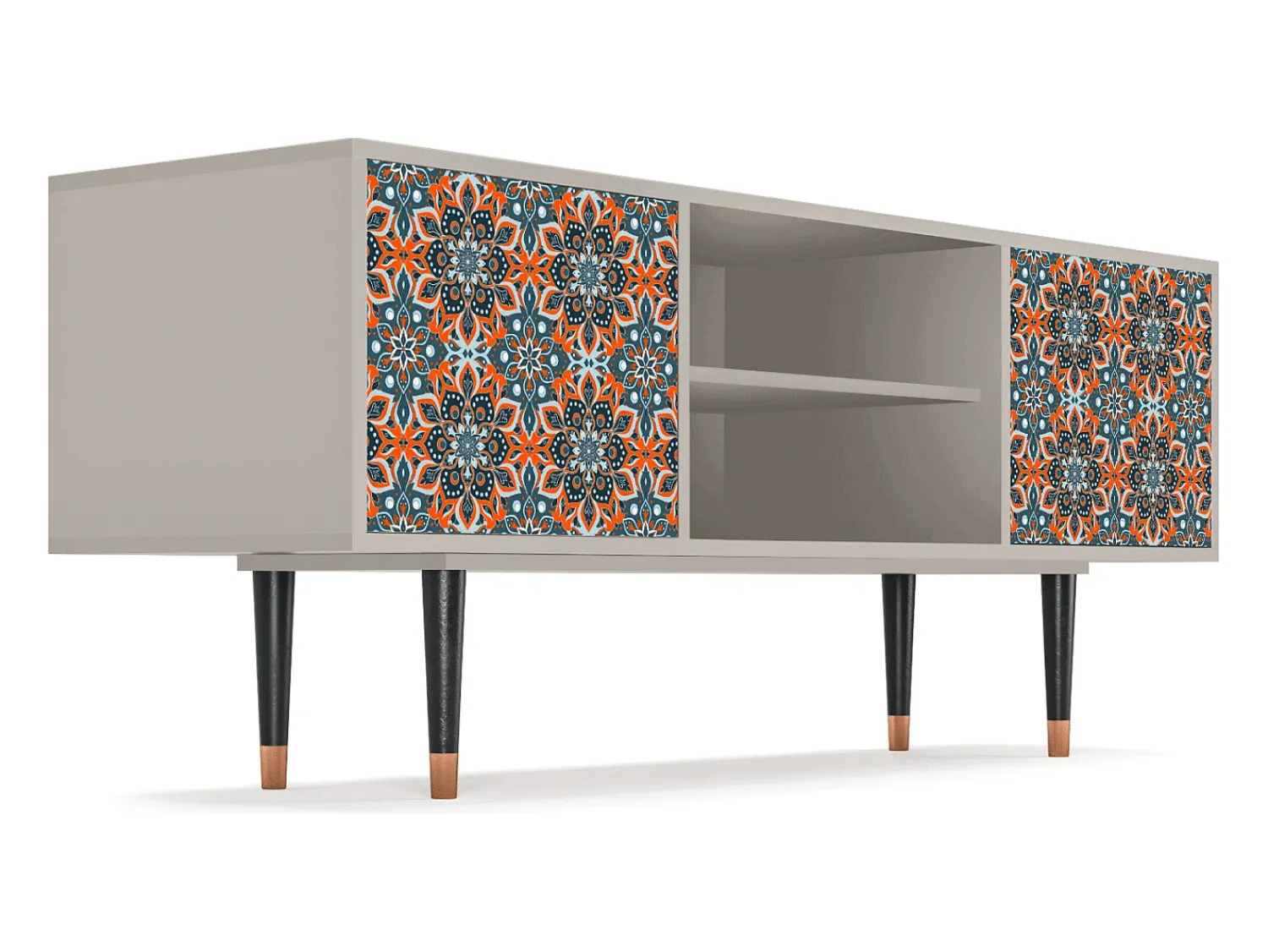Hot Mueble de TV - 170х69х48 cm - T2 - Fire Beetle, Areia Bege