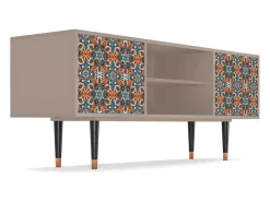 Móvel De Tv| Mueble de TV - 170х69х48 cm - T2 - Fire Beetle, Latte Bege