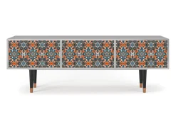 Best Mueble de TV - 170х59х48 cm - T4 - Fire Beetle, Cinza Cinzento
