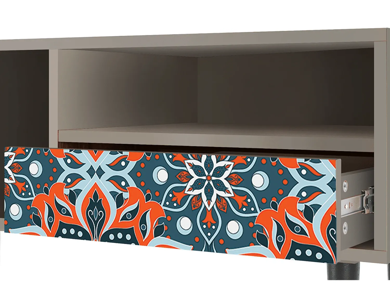 Mueble de TV - 115х59х48 cm - T3 - Fire Beetle, Areia^ Móvel De Tv