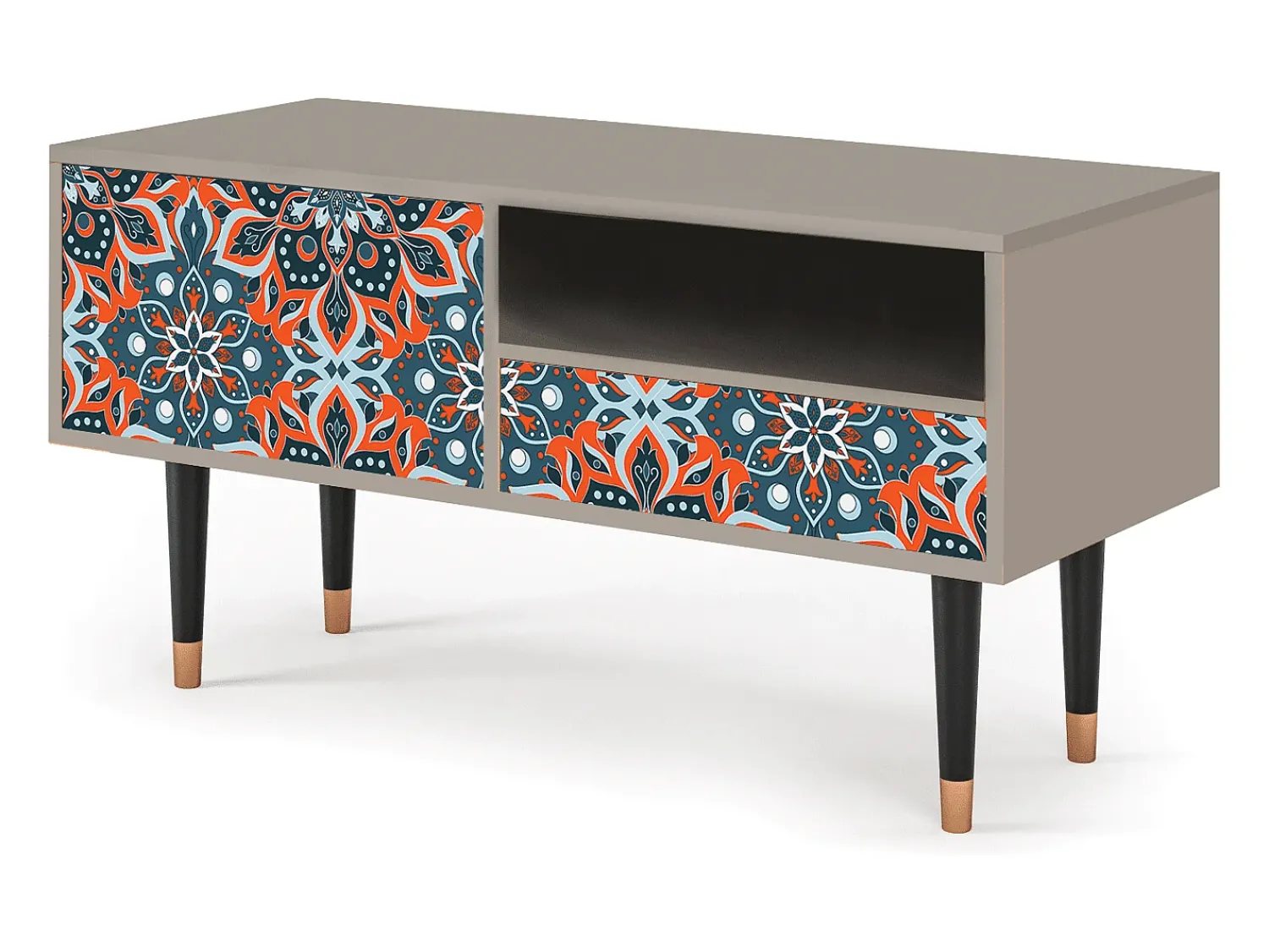 Mueble de TV - 115х59х48 cm - T3 - Fire Beetle, Areia^ Móvel De Tv