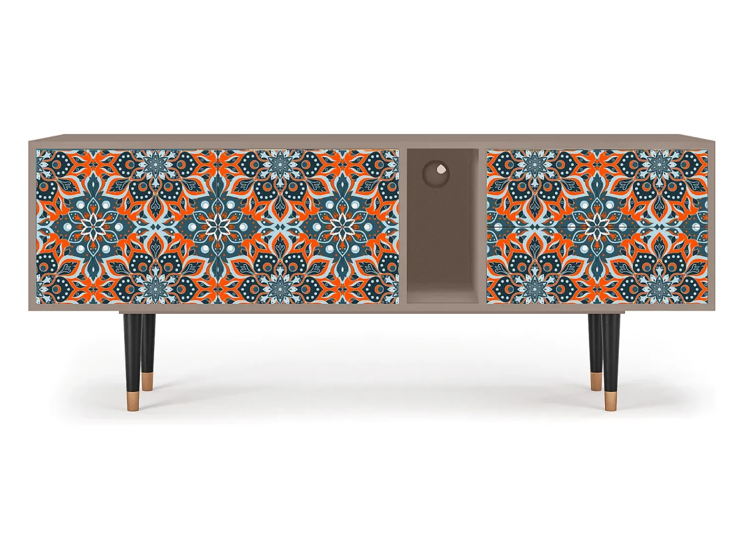 Hot Mueble de TV - 170х69х48 cm - T1 - Fire Beetle, Latte Bege