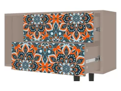 Hot Mueble de TV - 170х69х48 cm - T1 - Fire Beetle, Latte Bege