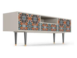 New Mueble de TV - 170х59х41 cm - T6 - Fire Beetle, Areia Bege