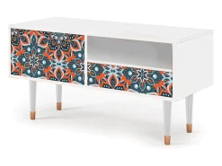 Mueble de TV - 115х59х48 cm - T3 - Fire Beetle, Branco^ Móvel De Tv