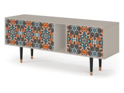 Móvel De Tv| Mueble de TV - 170х69х48 cm - T1 - Fire Beetle, Areia Bege