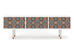 Mueble de TV - 170х59х48 cm - T4 - Fire Beetle, Branco^ Móvel De Tv
