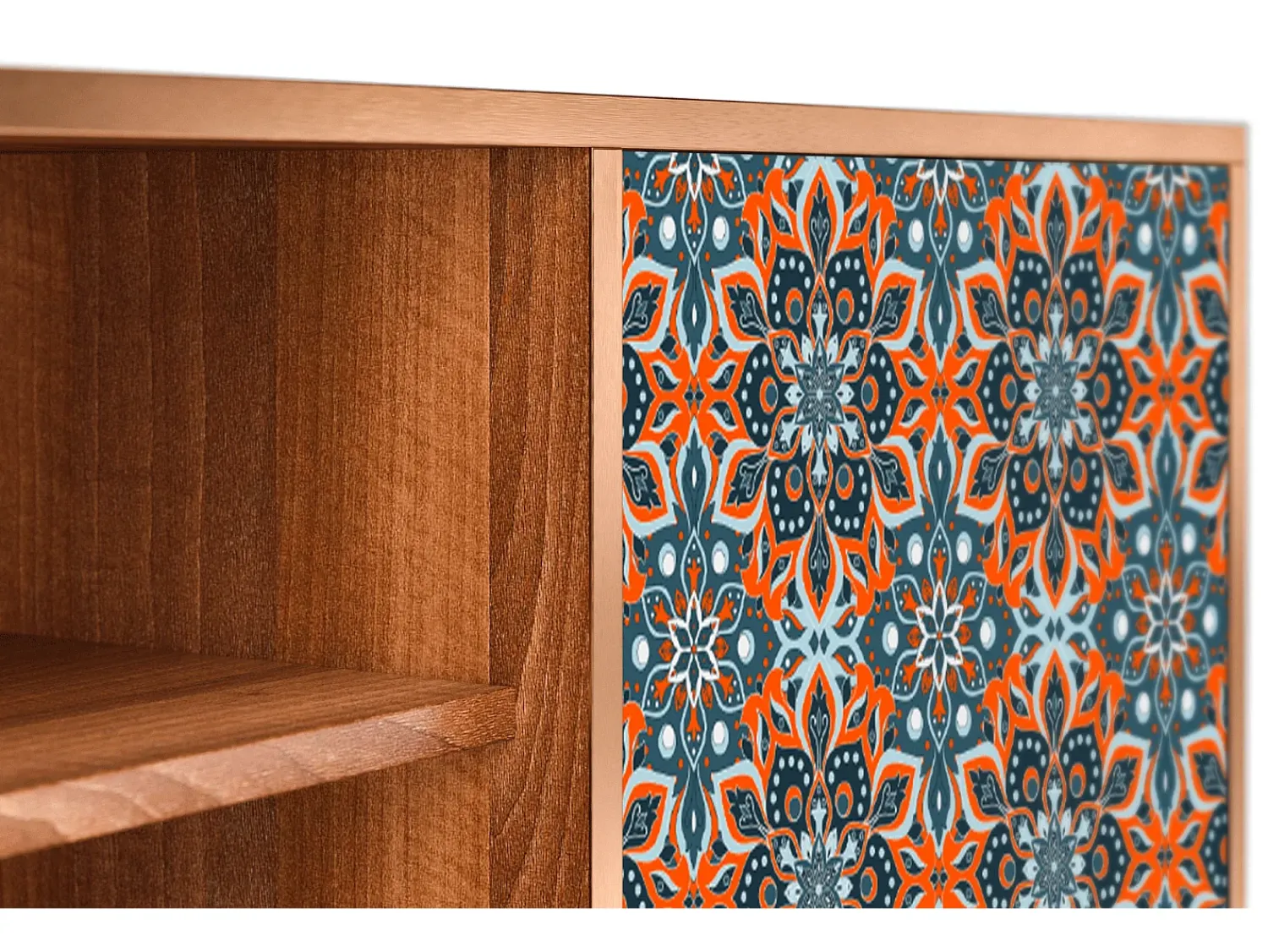 Outlet Mueble de TV - 170х69х48 cm - T2 - Fire Beetle, Nogueira Castanho
