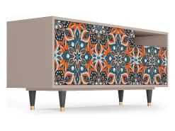Mueble de TV - 125х56х41 cm - T7 - Fire Beetle, Latte^ Móvel De Tv