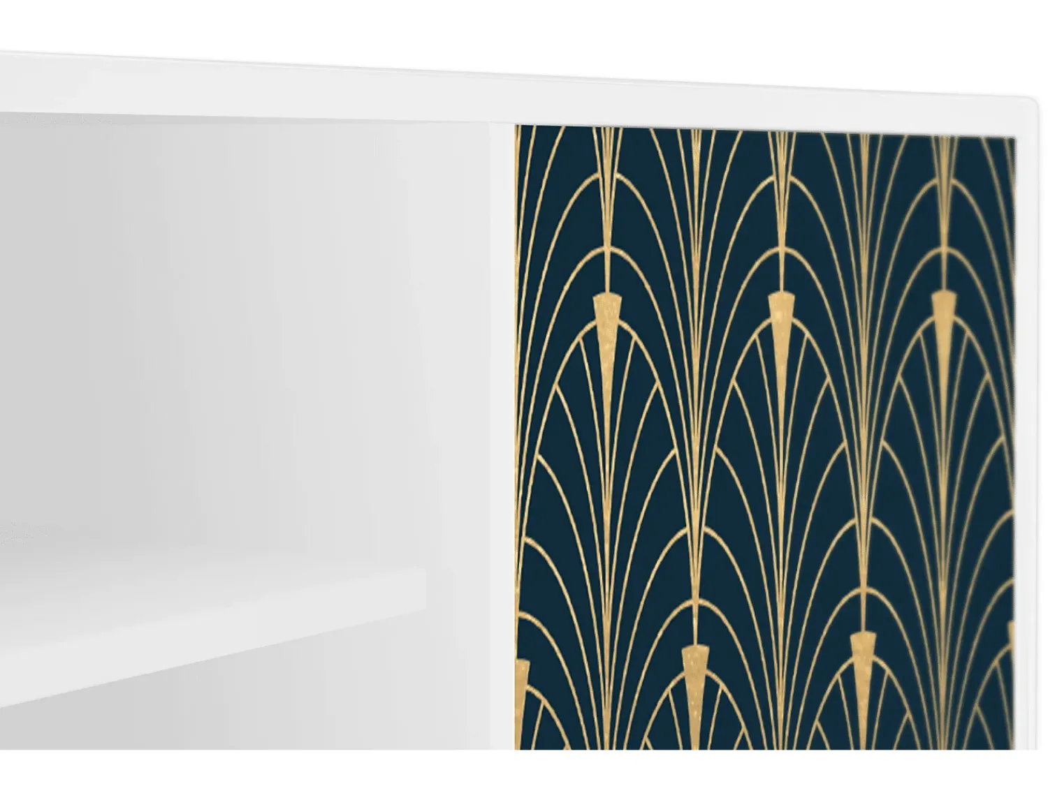 Mueble de TV - 170х69х48 cm - T2 - Flower of the Nile, Branco^ Móvel De Tv