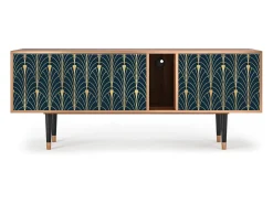 Mueble de TV - 170х69х48 cm - T1 - Flower of the Nile, Nogueira^ Móvel De Tv