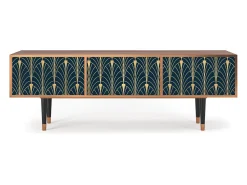 Mueble de TV - 170х59х48 cm - T4 - Flower of the Nile, Nogueira^ Móvel De Tv