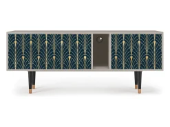 Mueble de TV - 170х69х48 cm - T1 - Flower of the Nile, Areia Bege