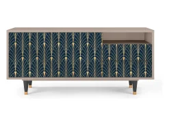 Mueble de TV - 125х56х41 cm - T7 - Flower of the Nile, Latte^ Móvel De Tv