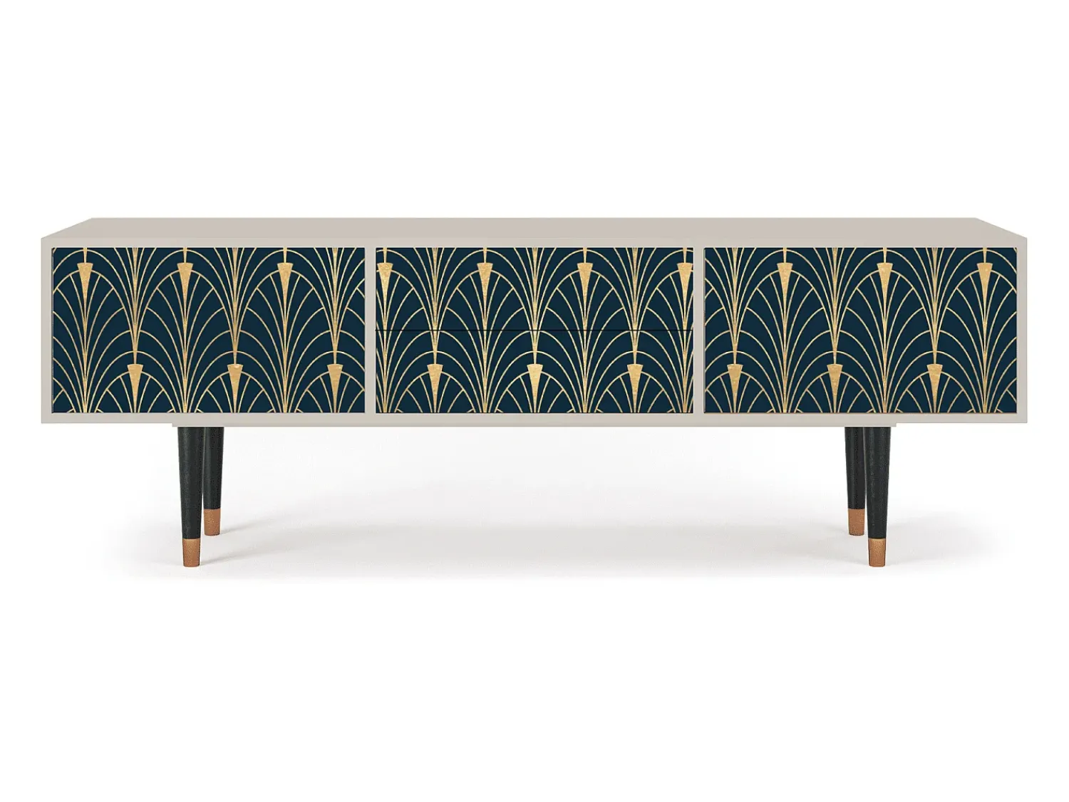 Mueble de TV - 170х59х48 cm - T4 - Flower of the Nile, Areia^ Móvel De Tv