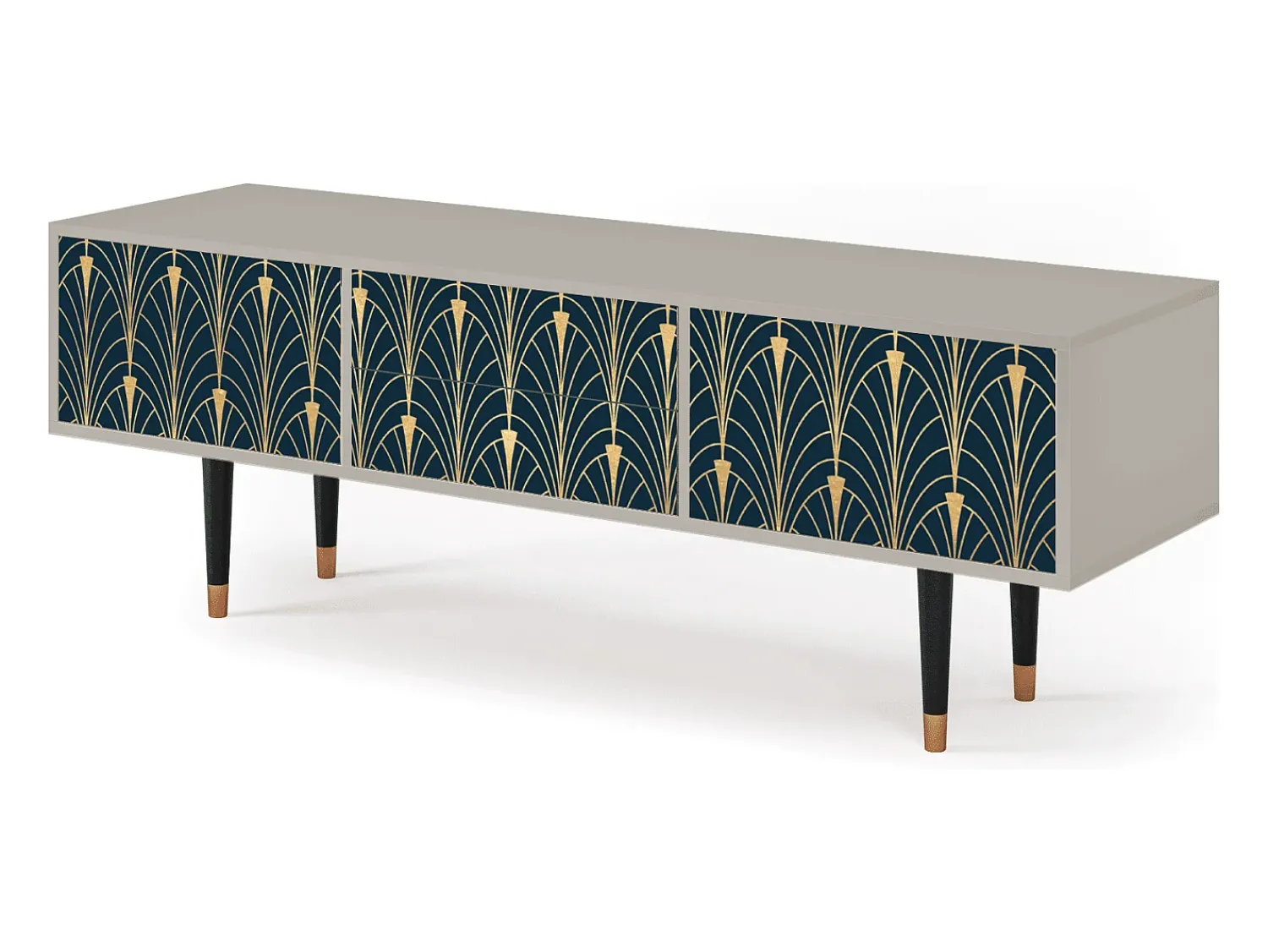Mueble de TV - 170х59х48 cm - T4 - Flower of the Nile, Areia^ Móvel De Tv