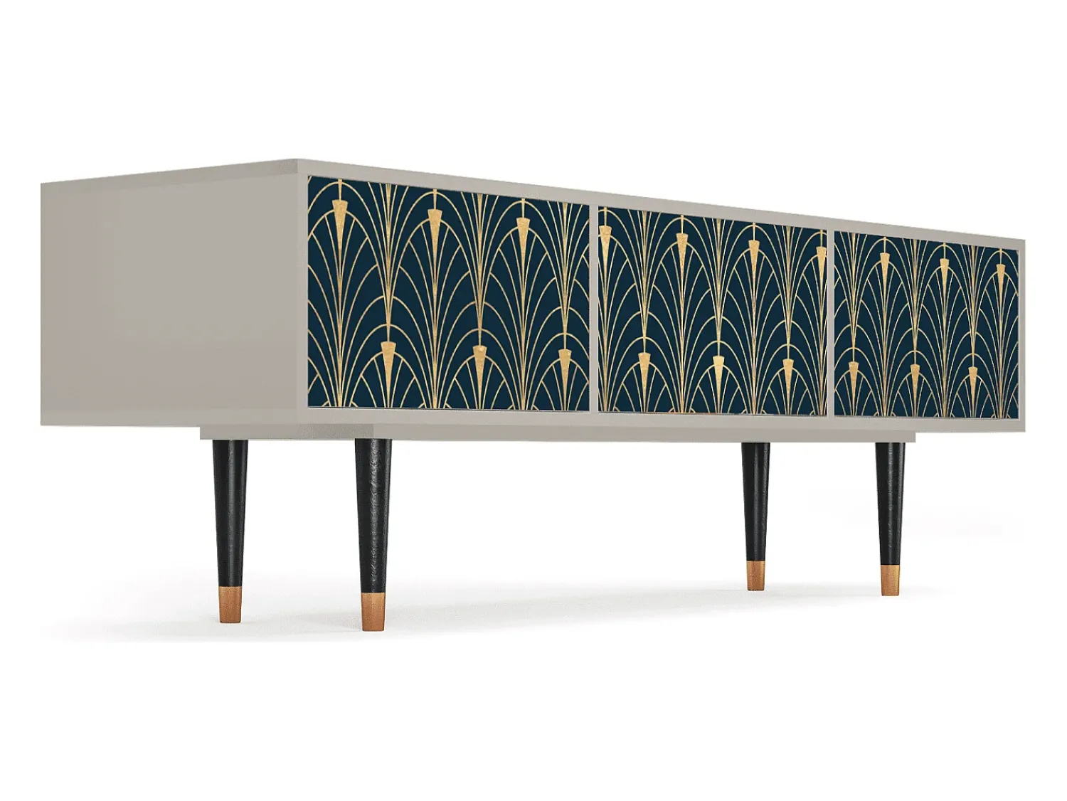 Mueble de TV - 170х59х48 cm - T4 - Flower of the Nile, Areia^ Móvel De Tv