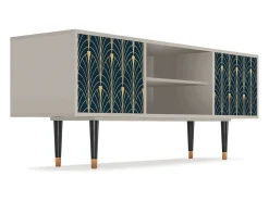 Best Mueble de TV - 170х69х48 cm - T2 - Flower of the Nile, Areia Bege