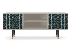 Best Mueble de TV - 170х69х48 cm - T2 - Flower of the Nile, Areia Bege