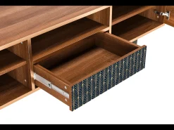 Hot Mueble de TV - 170х59х41 cm - T6 - Flower of the Nile, Nogueira Castanho