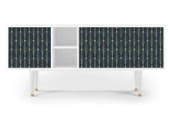 Sale Mueble de TV - 150х69х41 cm - T5 - Flower of the Nile, Branco Bege
