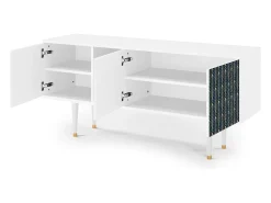Sale Mueble de TV - 150х69х41 cm - T5 - Flower of the Nile, Branco Bege