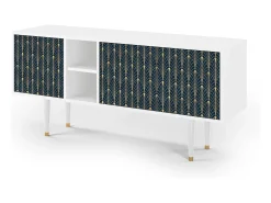 Sale Mueble de TV - 150х69х41 cm - T5 - Flower of the Nile, Branco Bege