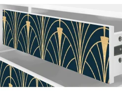Online Mueble de TV - 170х59х48 cm - T4 - Flower of the Nile, Branco Bege