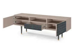 Online Mueble de TV - 170х59х41 cm - T6 - Flower of the Nile, Latte Bege