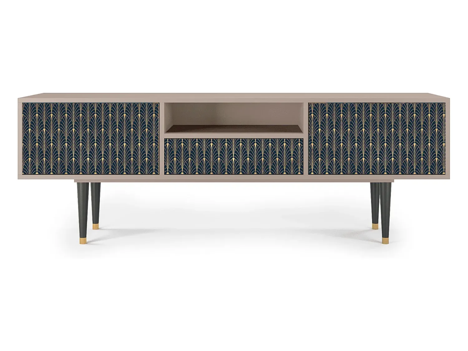 Online Mueble de TV - 170х59х41 cm - T6 - Flower of the Nile, Latte Bege