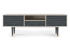 Discount Mueble de TV - 170х59х41 cm - T6 - Flower of the Nile, Areia Bege