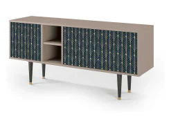 Mueble de TV - 150х69х41 cm - T5 - Flower of the Nile, Latte^ Móvel De Tv