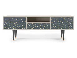 Móvel De Tv* Mueble de TV - 170х59х41 cm - T6 - Foggy Lights, Areia Bege