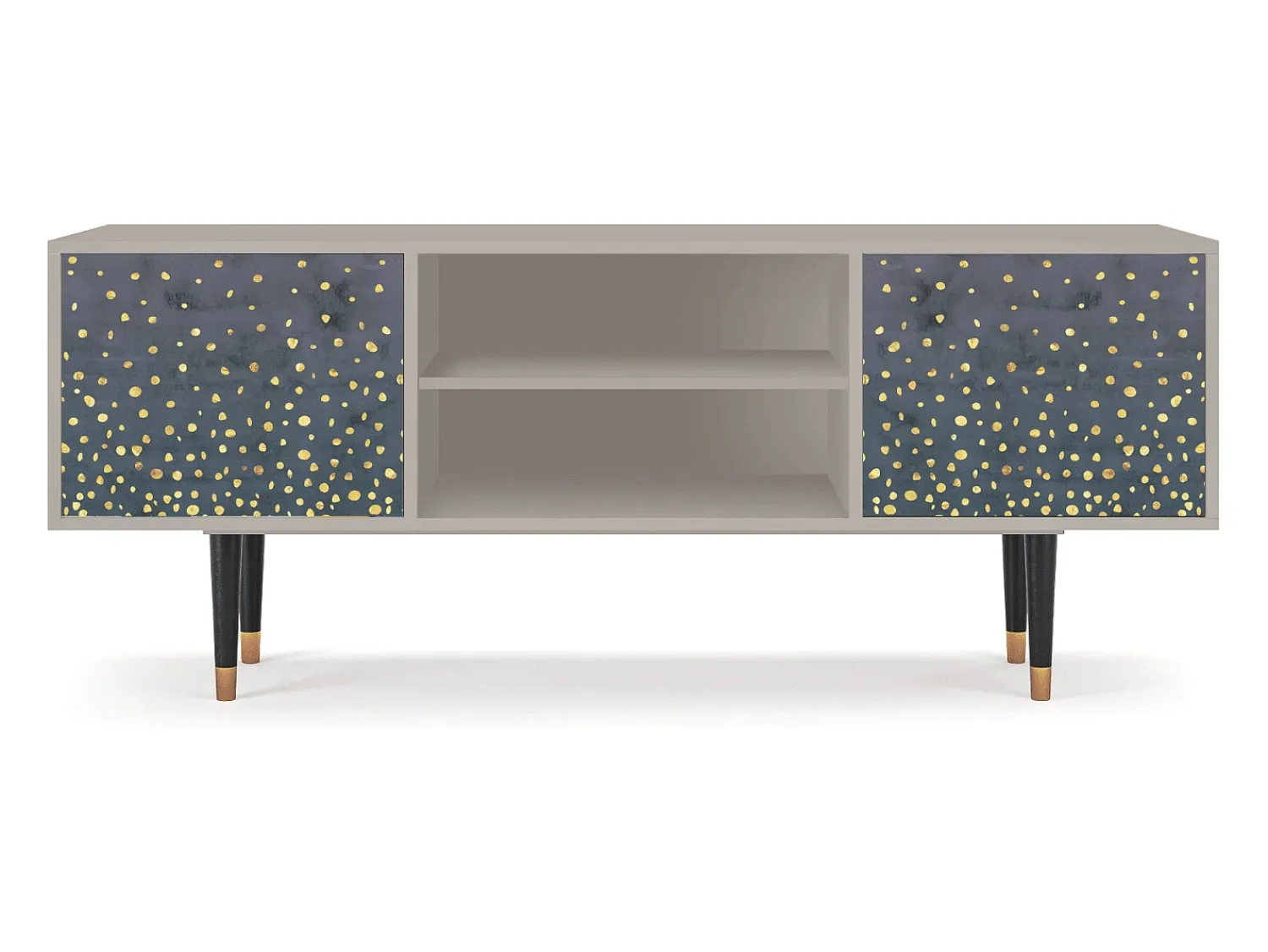 Móvel De Tv| Mueble de TV - 170х69х48 cm - T2 - Foggy Lights, Areia Bege