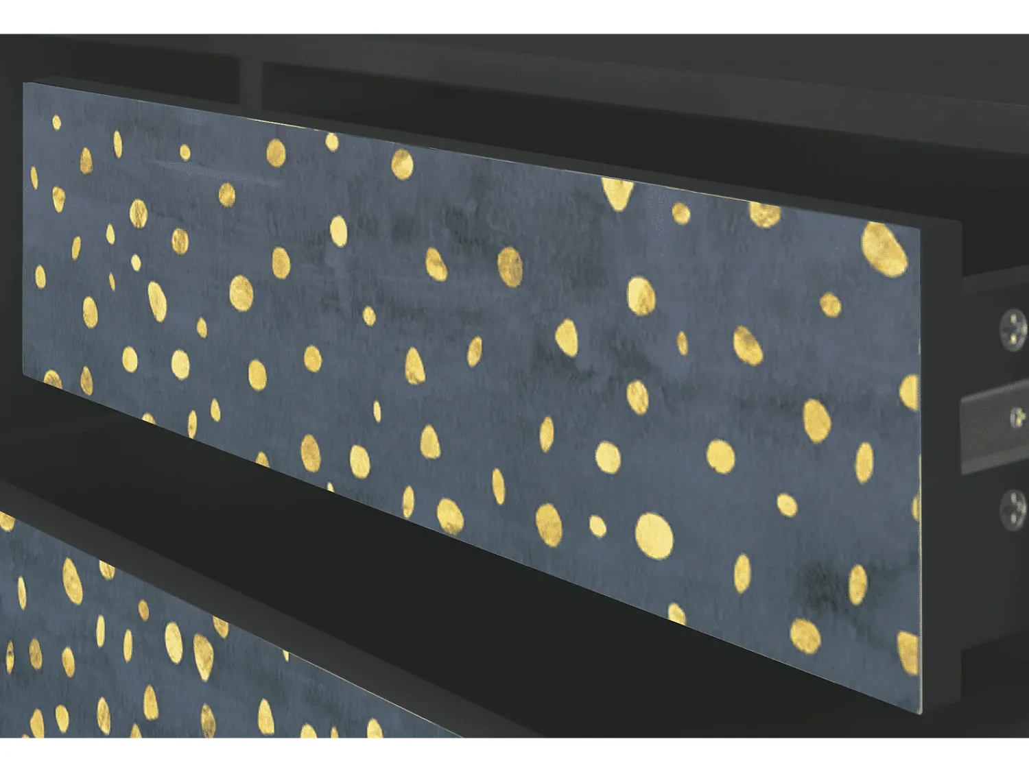 Outlet Mueble de TV - 170х59х48 cm - T4 - Foggy Lights, Antracite Cinza antracite