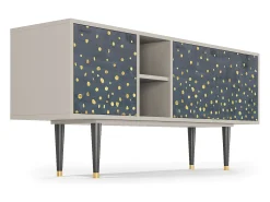 Sale Mueble de TV - 150х69х41 cm - T5 - Foggy Lights, Areia Bege