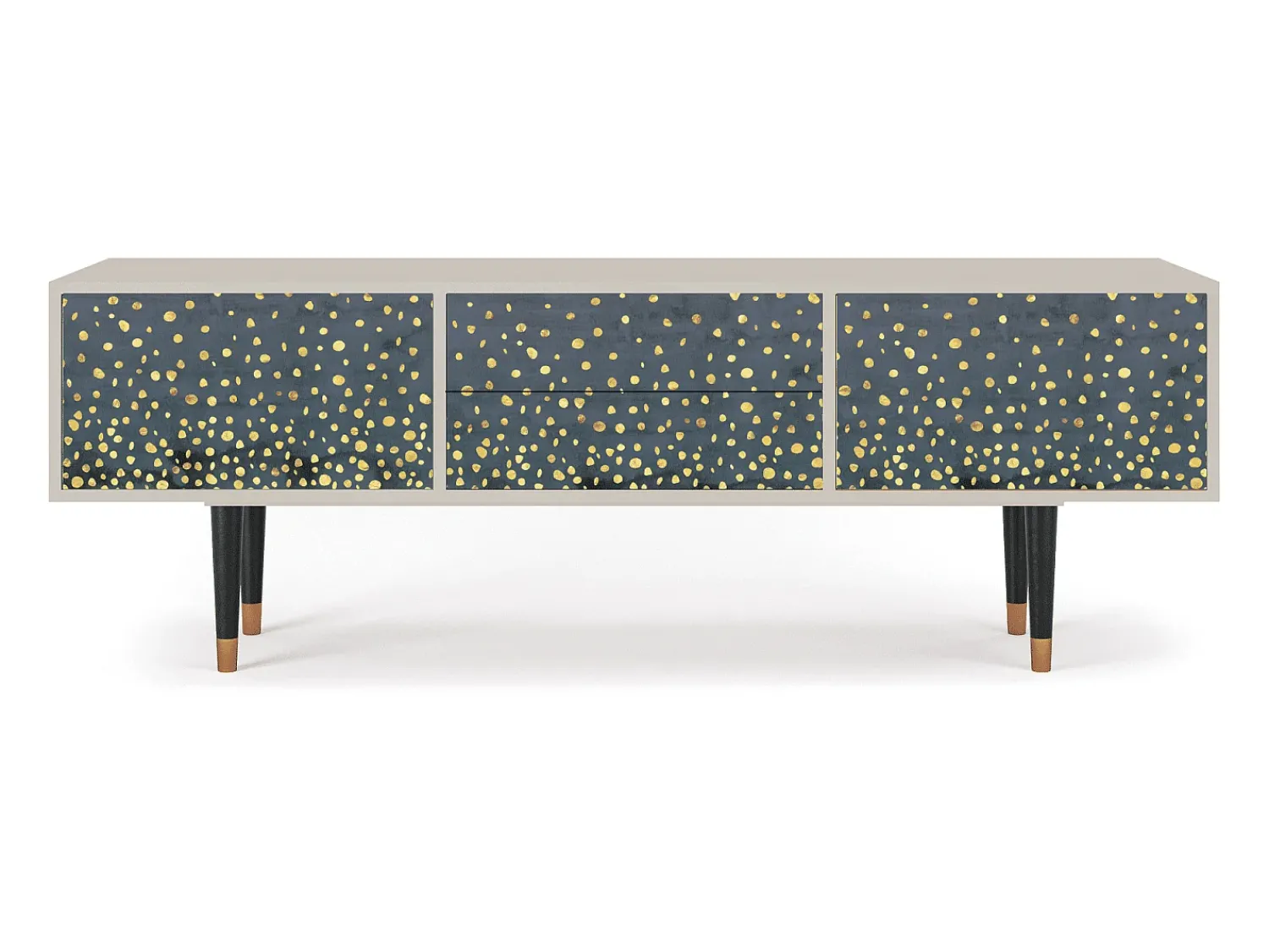 Móvel De Tv| Mueble de TV - 170х59х48 cm - T4 - Foggy Lights, Areia Bege