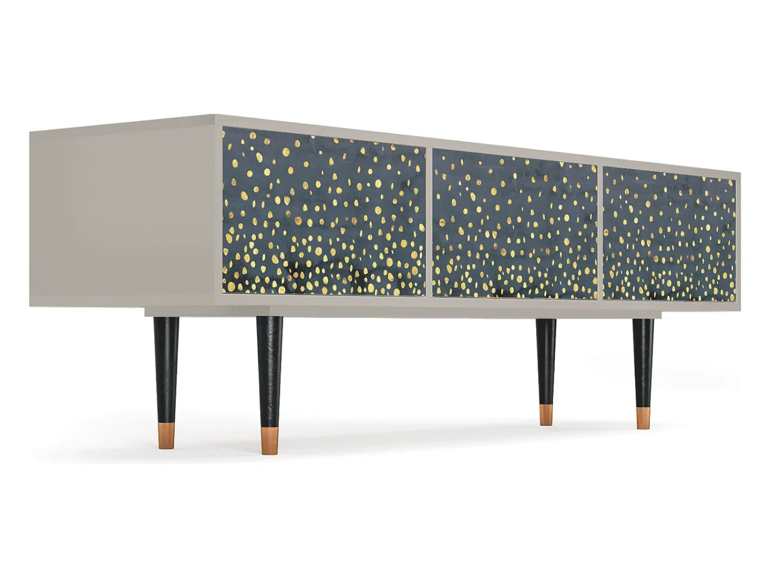 Móvel De Tv| Mueble de TV - 170х59х48 cm - T4 - Foggy Lights, Areia Bege