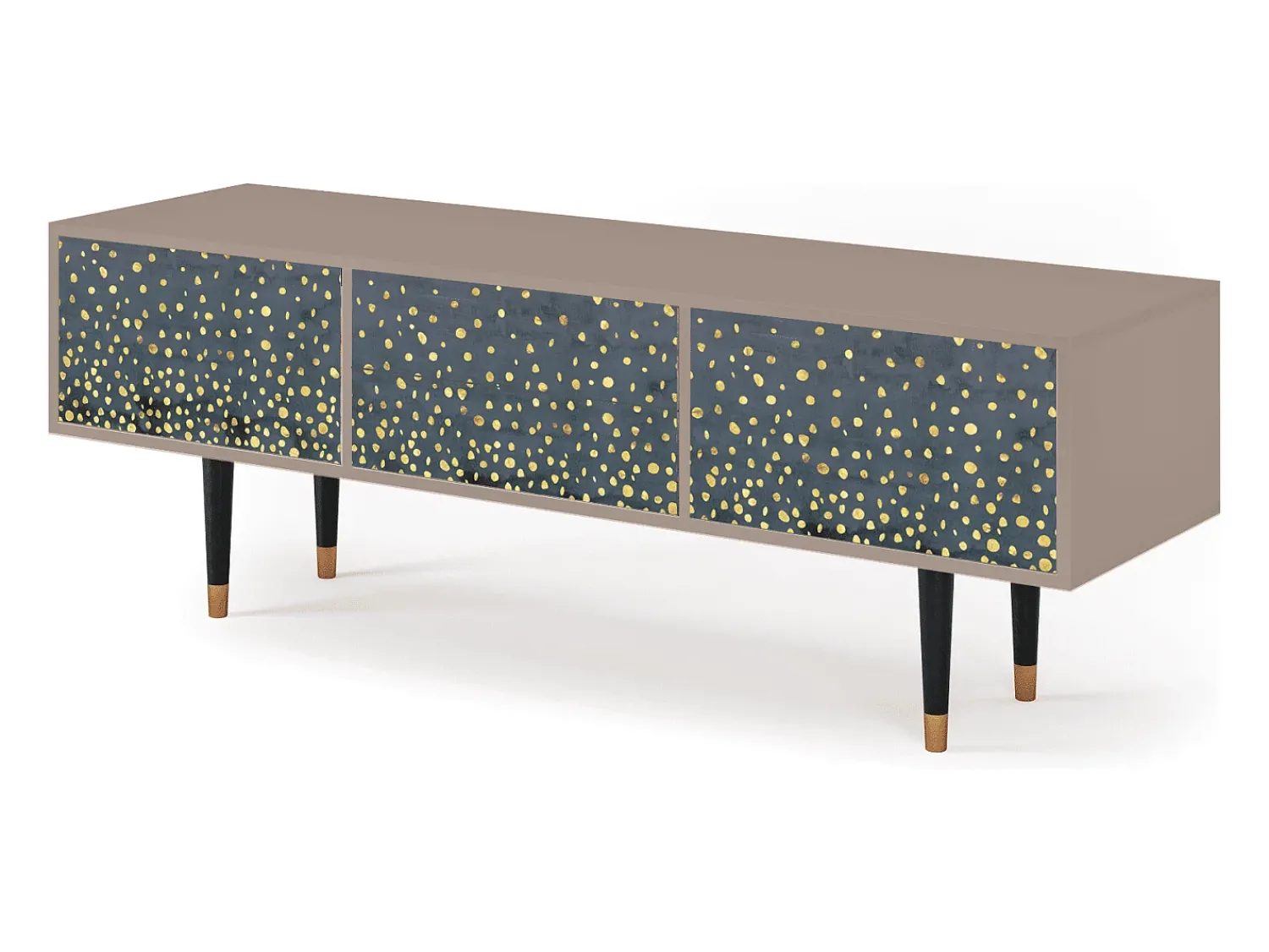 Mueble de TV - 170х59х48 cm - T4 - Foggy Lights, Latte^ Móvel De Tv