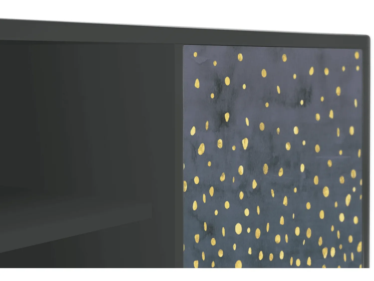 Móvel De Tv* Mueble de TV - 170х69х48 cm - T2 - Foggy Lights, Antracite Cinza antracite