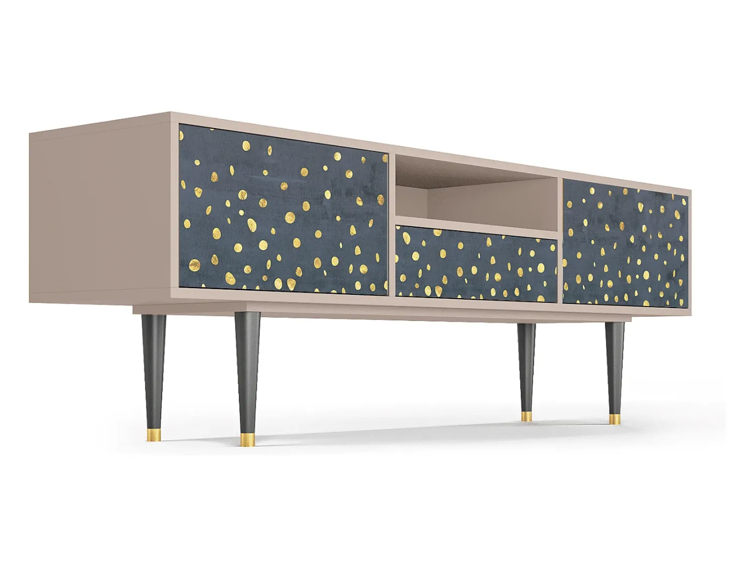 Sale Mueble de TV - 170х59х41 cm - T6 - Foggy Lights, Latte Bege