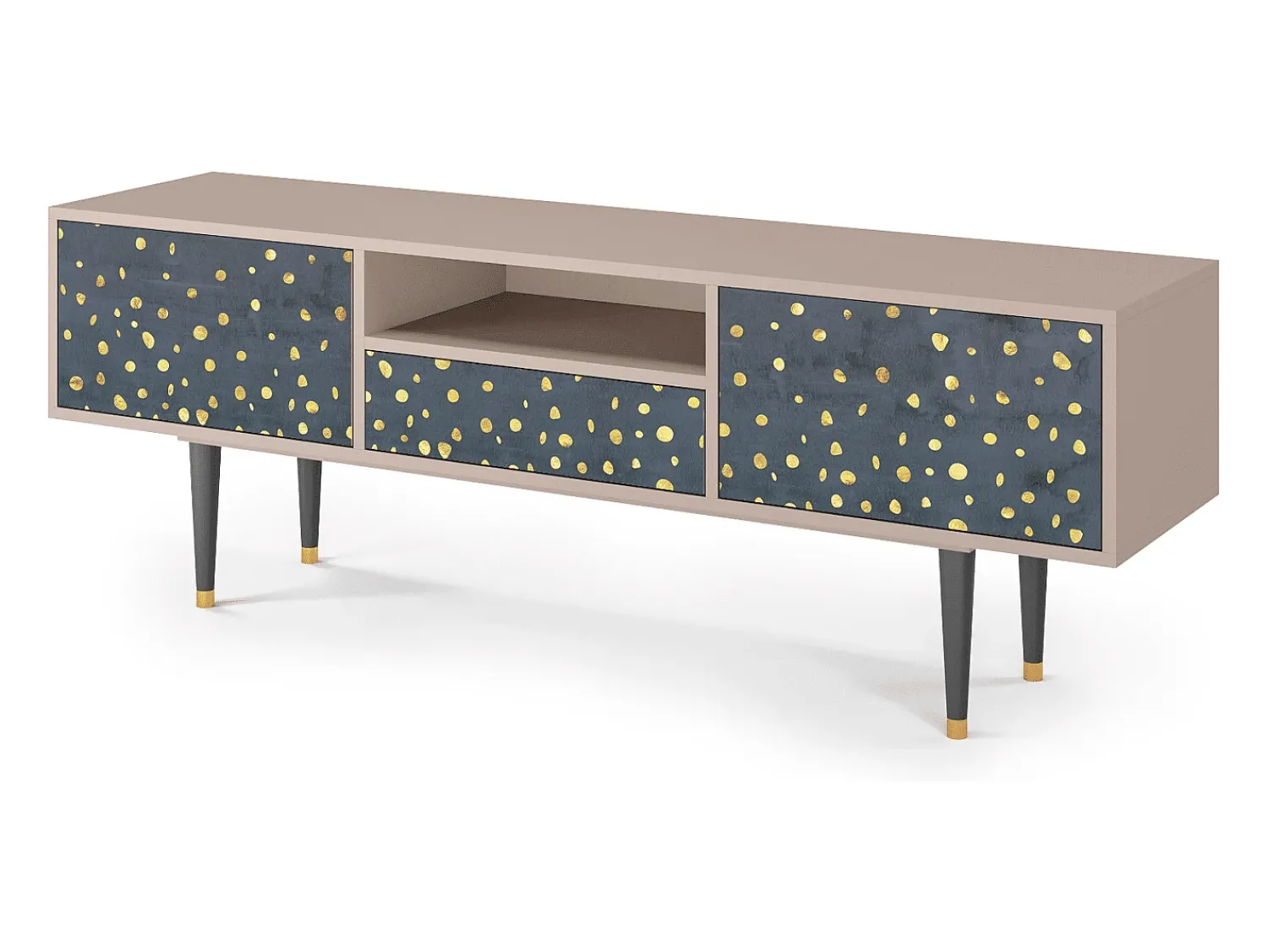 Sale Mueble de TV - 170х59х41 cm - T6 - Foggy Lights, Latte Bege