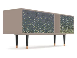 Móvel De Tv| Mueble de TV - 170х69х48 cm - T1 - Foggy Lights, Latte Bege
