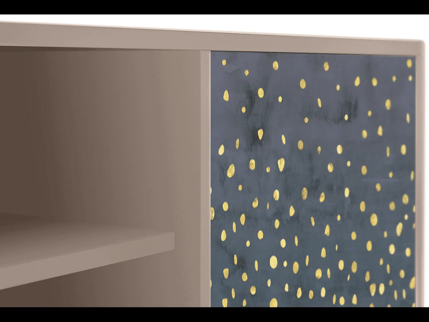 Móvel De Tv| Mueble de TV - 170х69х48 cm - T2 - Foggy Lights, Latte Bege