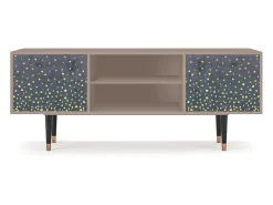Móvel De Tv| Mueble de TV - 170х69х48 cm - T2 - Foggy Lights, Latte Bege