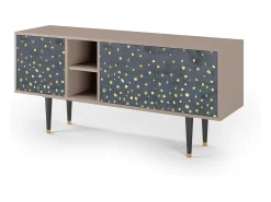 Best Mueble de TV - 150х69х41 cm - T5 - Foggy Lights, Latte Bege